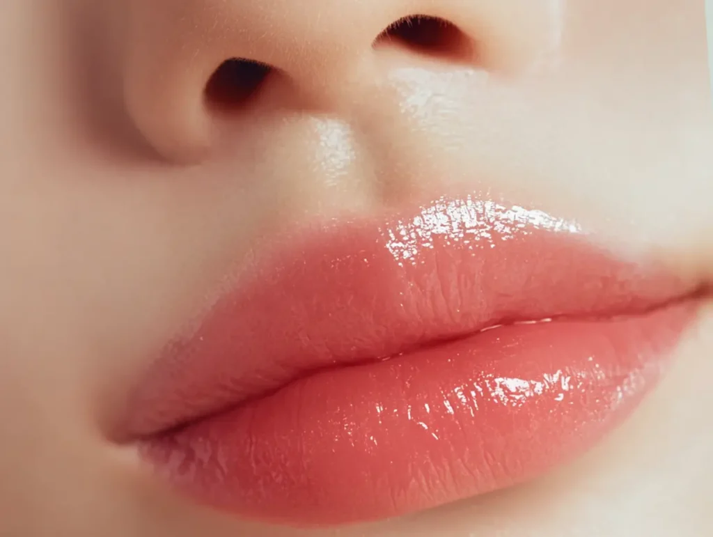 Gangnam Dermatology lip filler – lips example image